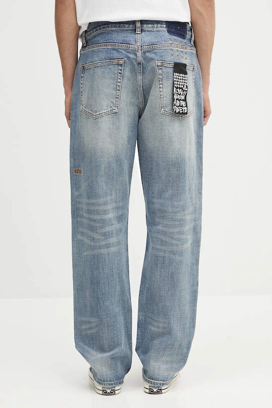 Îmbrăcăminte KSUBI jeans anti k blue moon selvedge MSP25DJ013 albastru