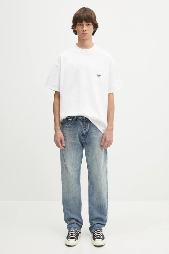 Džíny KSUBI anti k blue moon selvedge MSP25DJ013 modrá