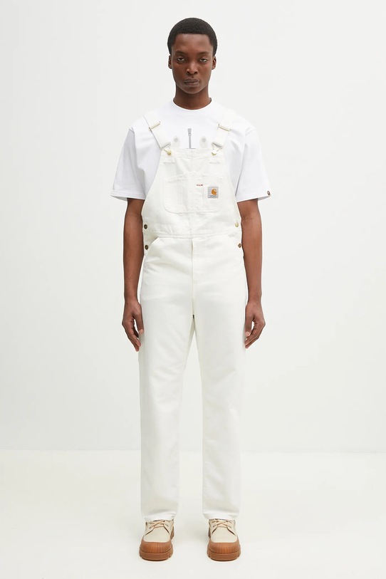 Комбінезон Carhartt WIP Bib Overall бежевий I026462.D602