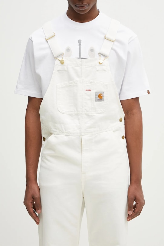 Комбінезон Carhartt WIP Bib Overall бежевий I026462.D602