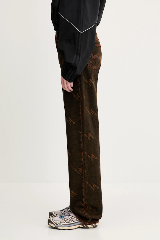 Martine Rose jeansy Relaxed Fit pomarańczowy 229WD06204