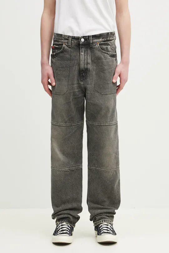 Джинсы Martine Rose Panelled Jean серый 234WD03032