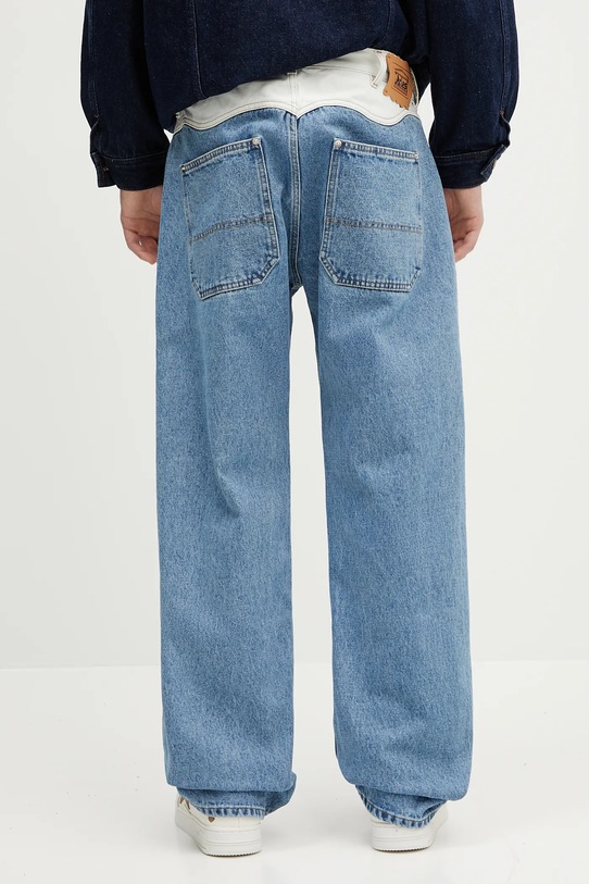 Τζιν παντελόνι Aries Patchwork Western Carpenter Jeans AR3030503 μπλε