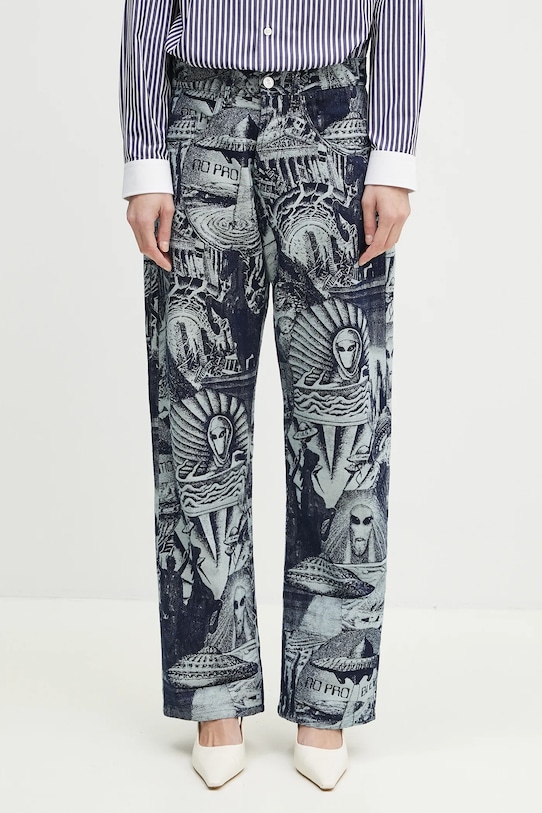 No Problemo farmer Apocalypse Jacquard Bagi Jean NP3020203 kék SS25