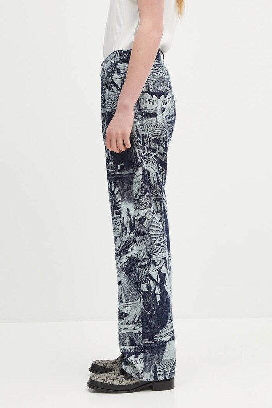 Clothing No Problemo jeans Apocalypse Jacquard Bagi Jean NP3020203 blue