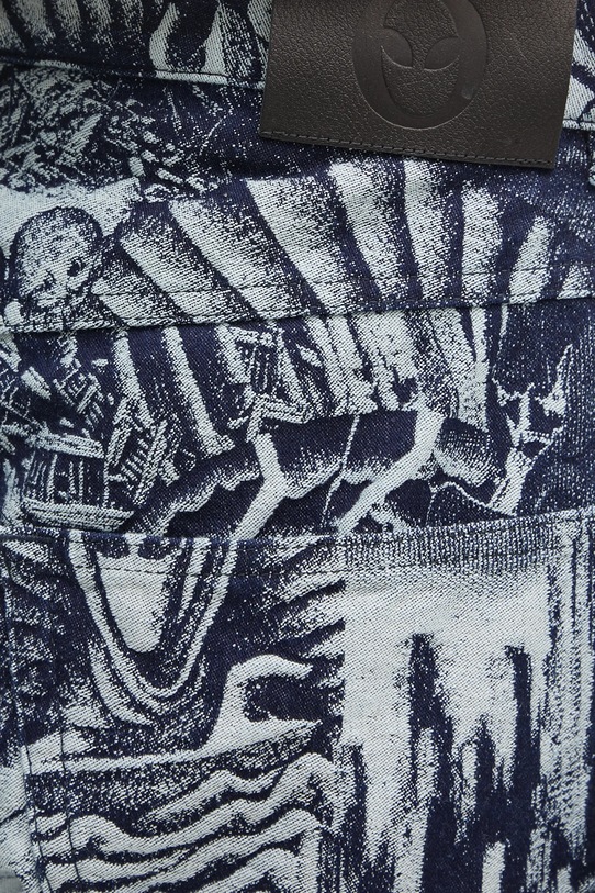 No Problemo farmer Apocalypse Jacquard Bagi Jean NP3020203