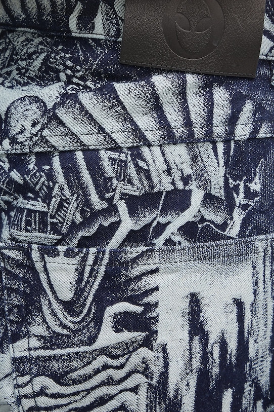 No Problemo farmer Apocalypse Jacquard Bagi Jean NP3020203