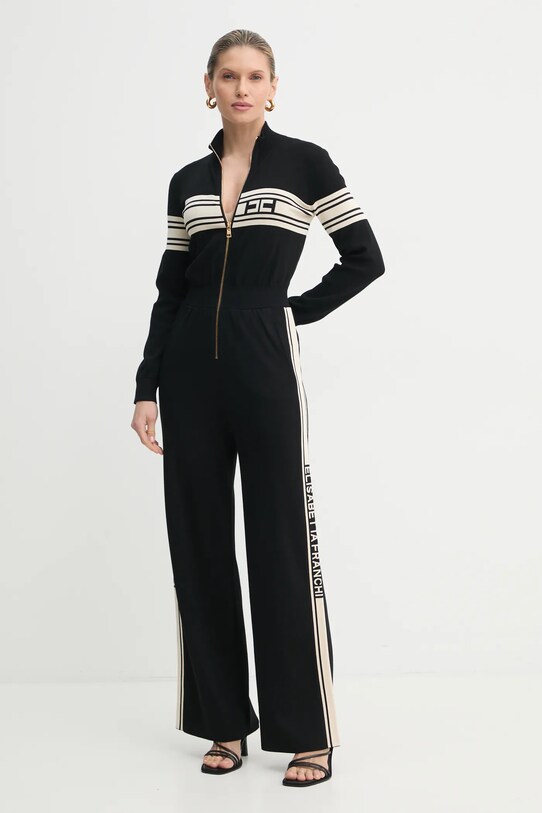Elisabetta Franchi kombinezon casual czarny KT54S51E2