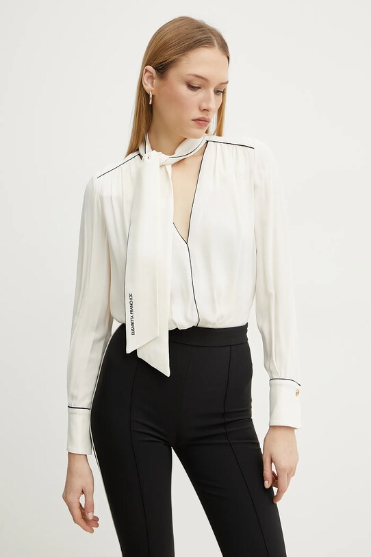 Elisabetta Franchi salopeta bej TU04251E2
