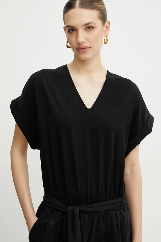 Twinset salopeta 251LB2JBB negru
