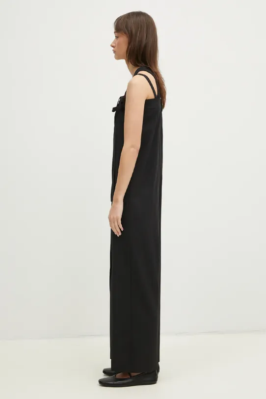 MM6 Maison Margiela wool jumpsuit S52FP0089 black SS25