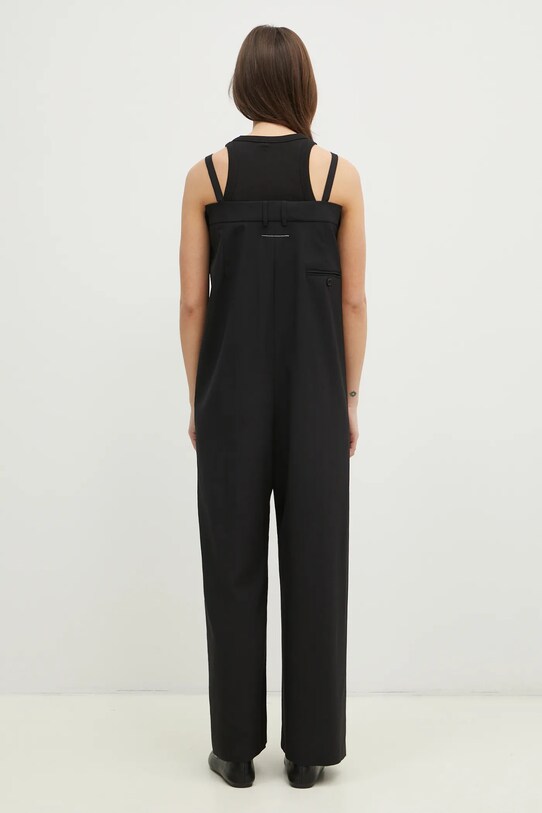 Дрехи Вълнен гащеризон MM6 Maison Margiela S52FP0089 черен