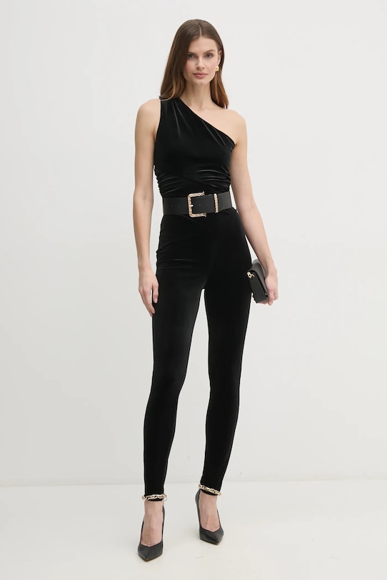 Guess tuta in velluto BAILEY W5RD71.KCM62 nero SS25