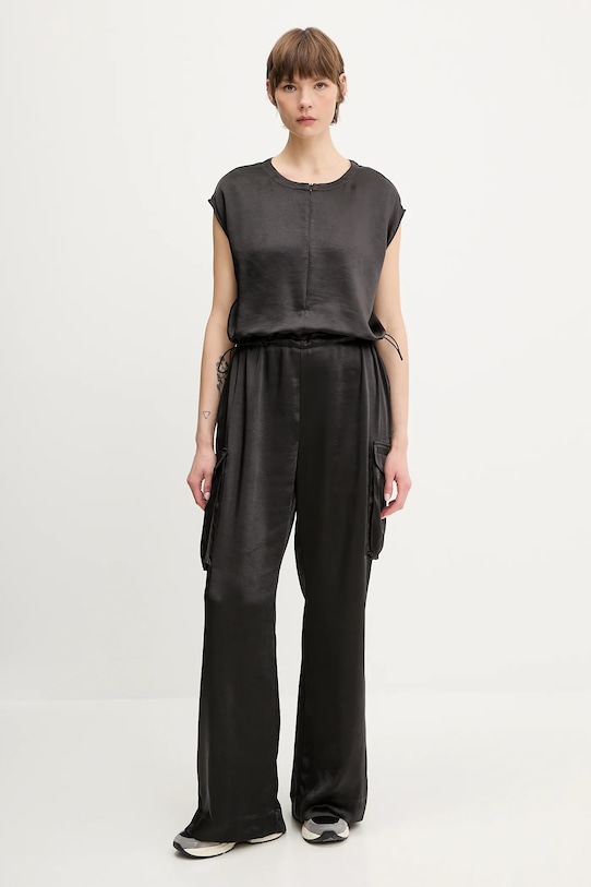 Комбинезон EA7 Emporio Armani casual чёрный AF13256.7W000181