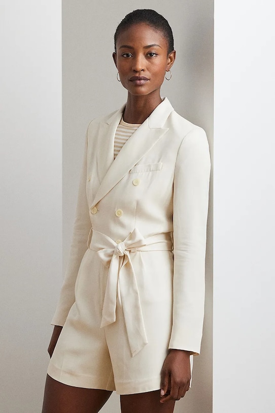 Ολόσωμη φόρμα Lauren Ralph Lauren μπεζ 200963788