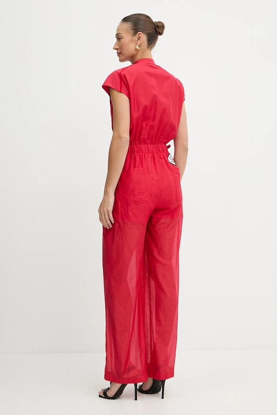 Одяг Комбінезон з домішкою шовку Pinko 105239.A2M7 червоний