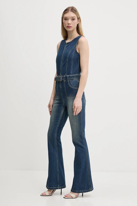 Desigual salopeta jeans CARRIN 25SWDD76 albastru SS25