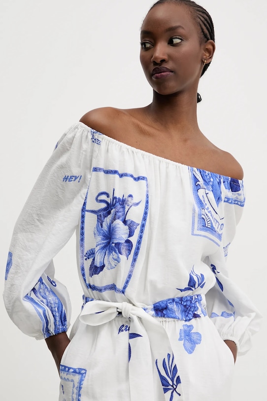 Kombinezon Desigual TÁMESIS 25SWPW06 bijela