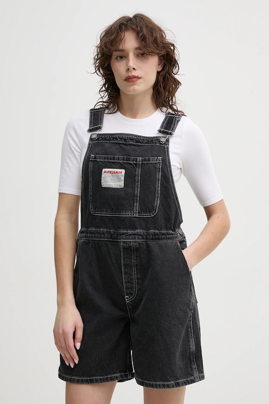 American Vintage salopette grigio YOP12HE25