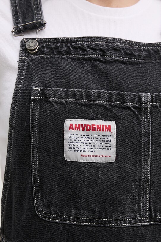 American Vintage ogrodniczki YOP12HE25 szary