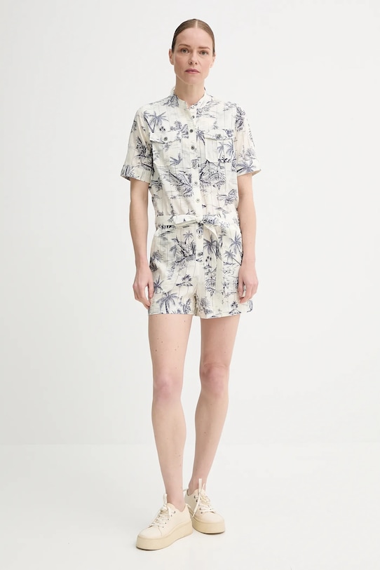 ZADIG&VOLTAIRE kombinezon bawełniany WWJU01039.102 beżowy SS25