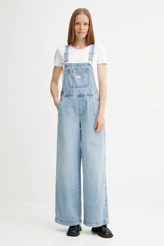 Levi's ogrodniczki jeansowe XL OVERALL niebieski 001V0