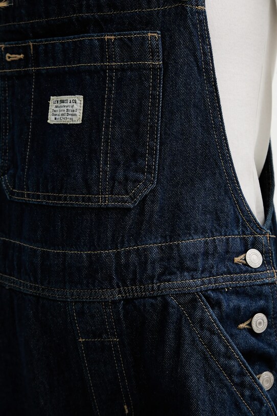 Levi's ogrodniczki jeansowe XL OVERALL 001V0 granatowy