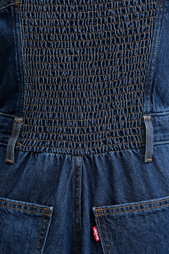 Levi's salopetă jeans BUSTIER JUMPSUIT 001WC