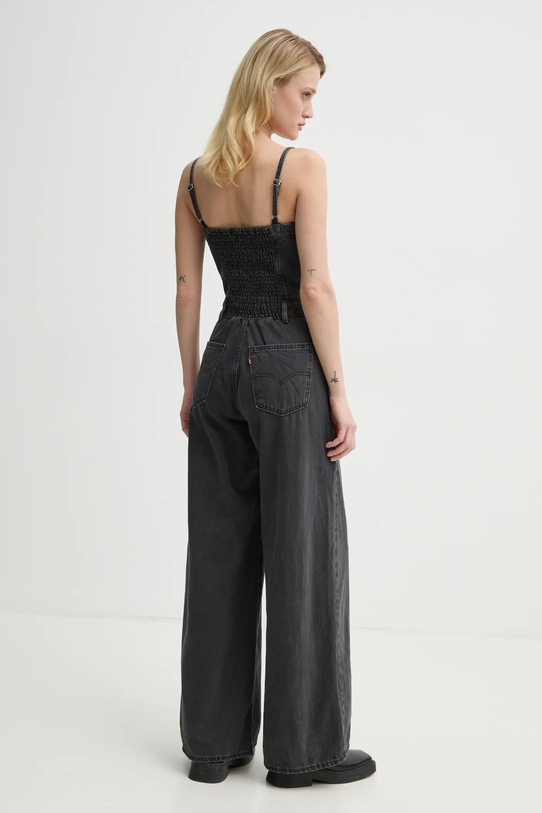 Odzież Levi's kombinezon jeansowy BUSTIER JUMPSUIT 001WC szary