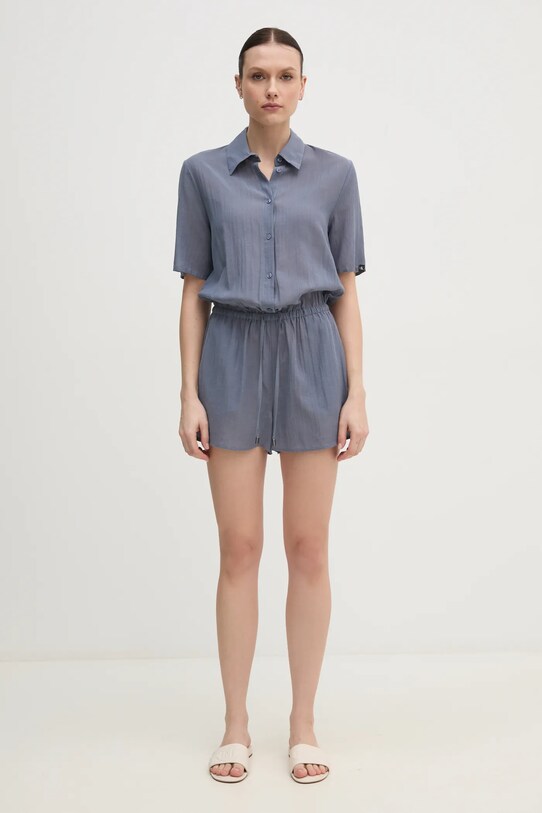 Calvin Klein salopeta KW0KW02853 albastru SS25
