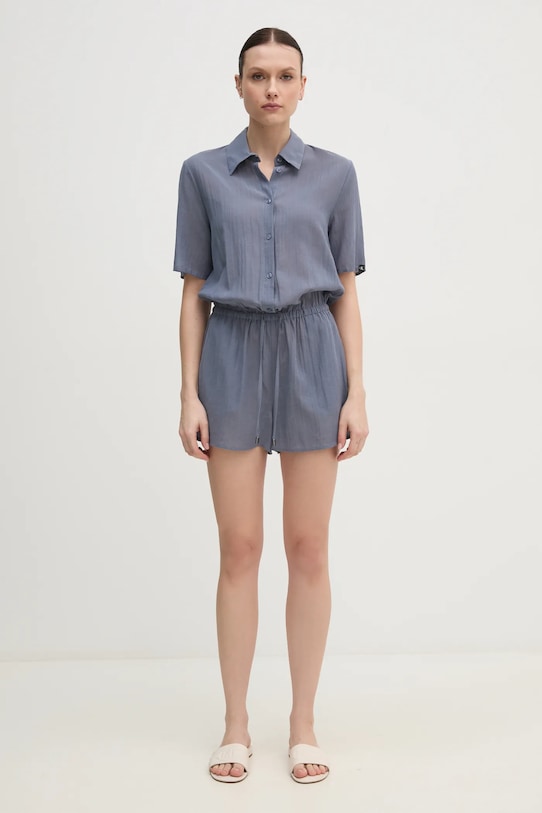 Calvin Klein kombinezon KW0KW02853 niebieski SS25