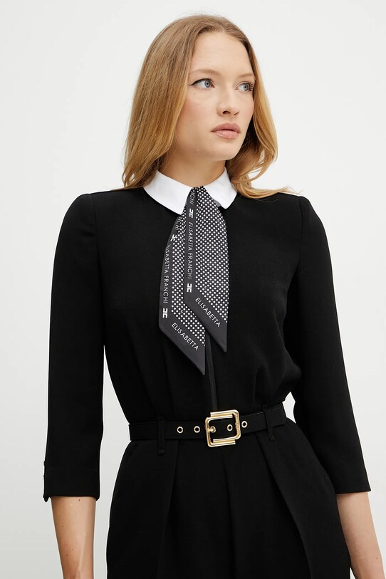 Overal Elisabetta Franchi čierna TU04752E2