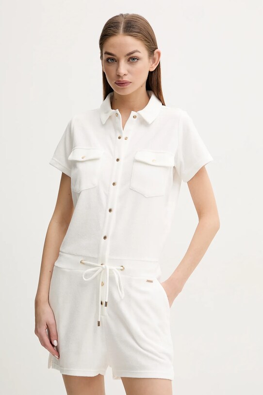 Overal Melissa Odabash pletenina bílá MO.CHERYL