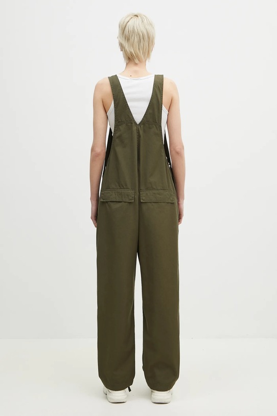 Odzież Carhartt WIP ogrodniczki bawełniane Harlington Bib I034830.4102 zielony