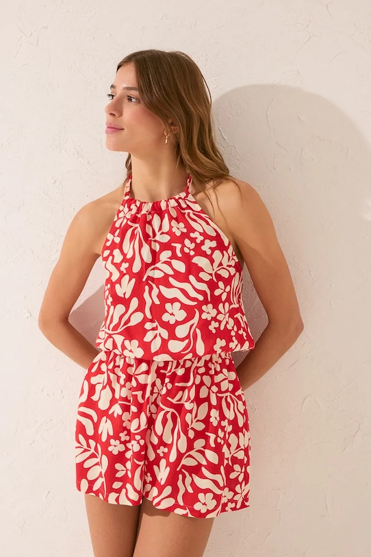 women'secret salopetă legat rosu 5549911