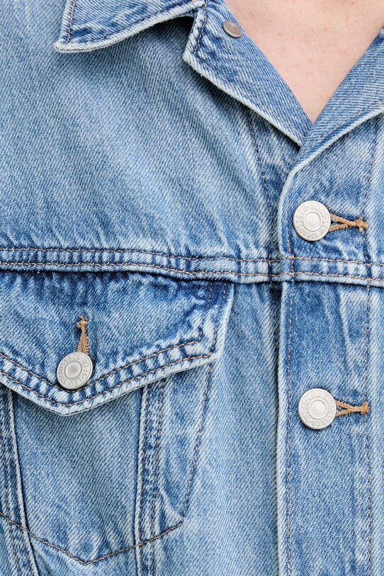 Levi's kombinezon jeansowy BAGGY JUMPSUIT H125 001WA niebieski