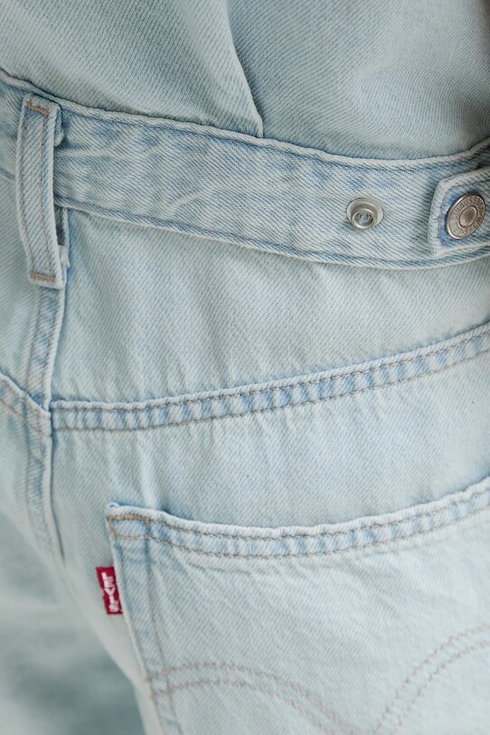 Levi's kombinezon jeansowy VEST ROMPER 001WM niebieski