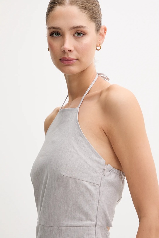 Sisley salopetă amestecată cu in gri 4NP9LT00N