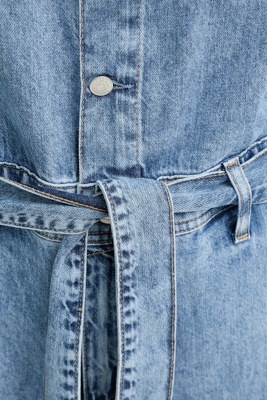 Marc O'Polo salopeta jeans 5000006080 albastru
