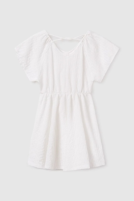 Mayoral rochie fete 6987.8J.Junior.PPYA alb SS25