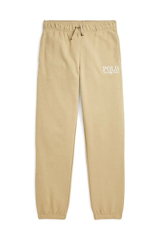 Детские спортивные штаны Polo Ralph Lauren трикотаж бежевый 323958155001