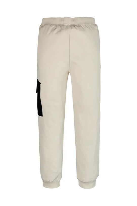 Мальчик Детские хлопковые штаны Calvin Klein Jeans BLOCK CARGO IB0IB02349.PPYA бежевый