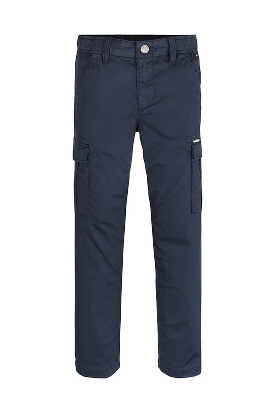Детские брюки Tommy Hilfiger KB0KB09303.128.176.PPYA тёмно-синий SS25