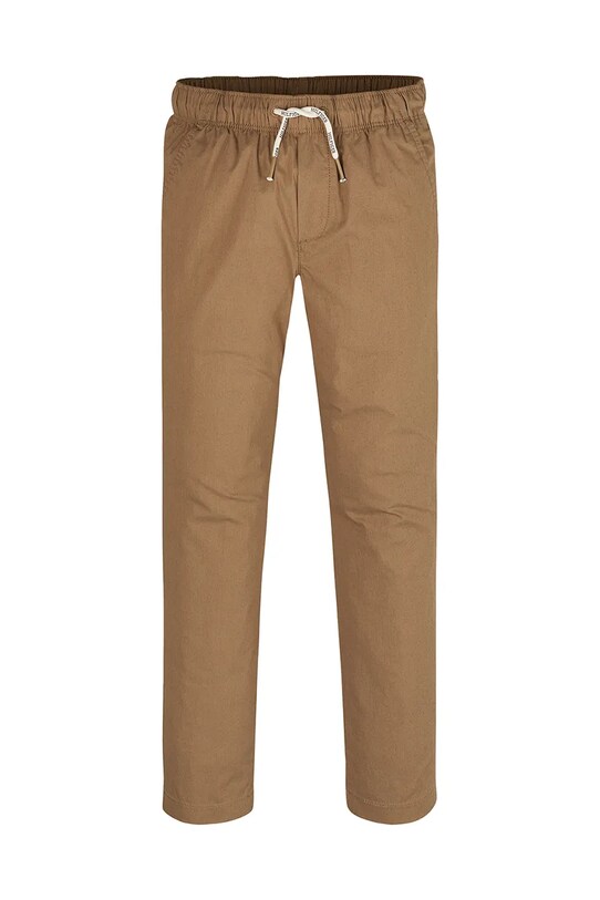 Tommy Hilfiger pantaloni copii KB0KB09306.104.122.PPYA maro SS25