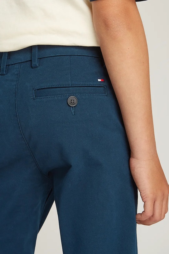 Дитячі штани Tommy Hilfiger KB0KB09435.128.176.PPYA темно-синій