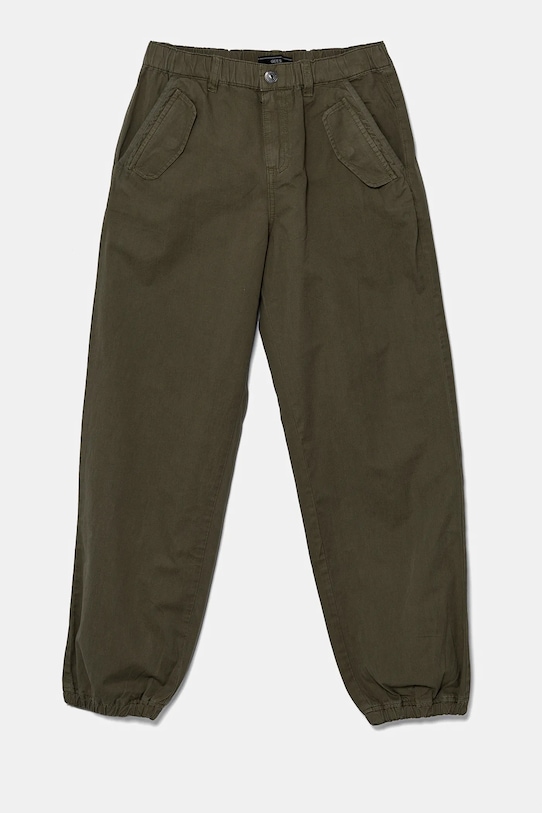 Детские хлопковые брюки Guess L5RB09.WF7B1.PPYA зелёный SS25