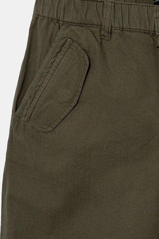 Детские хлопковые брюки Guess зелёный L5RB09.WF7B1.PPYA