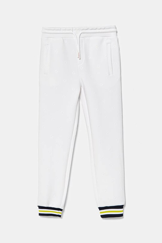 Дитячі спортивні штани Guess з еластаном білий L5RQ12.KAZQ2.PPYA