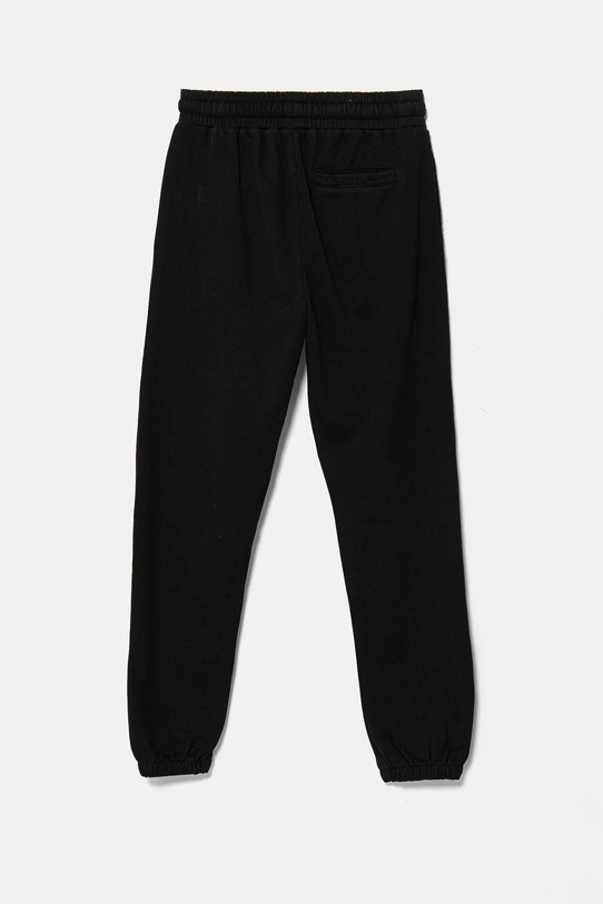 Guess spodnie dresowe bawełniane dziecięce L5RQ14.KAD74.PPYA czarny AA00