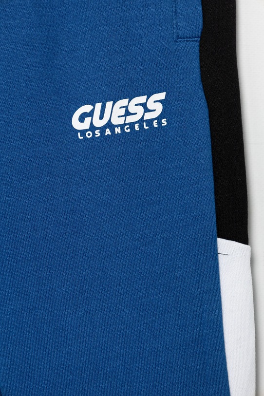 Αγορίστικα Παιδικό βαμβακερό παντελόνι Guess N5RQ11.KA6R4.PPYA μπλε